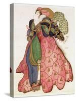 Costume Design for the Ballet 'La Legende de Joseph', 1914-Leon Bakst-Stretched Canvas