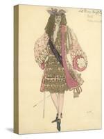 Costume Design for the Ballet Sleeping Beauty-Léon Bakst-Stretched Canvas