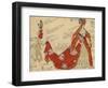 Costume Design for the Ballet Sleeping Beauty-Léon Bakst-Framed Giclee Print