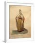 Costume Design for the Doge of Venice, from 'Othello'-null-Framed Giclee Print