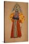 Costume Design for the Opera the Golden Cockerel by N. Rimsky-Korsakov-Sergei Vasilyevich Malyutin-Stretched Canvas