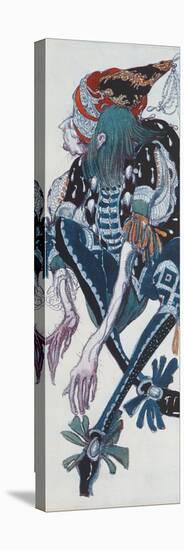 Costume Design for the Pageboy of the Wicked Fairy Carabosse, from Sleeping Beauty, 1918-Leon Bakst-Stretched Canvas