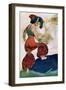 Costume Design For the Red Sultan, from Sheherazad-Leon Bakst-Framed Giclee Print