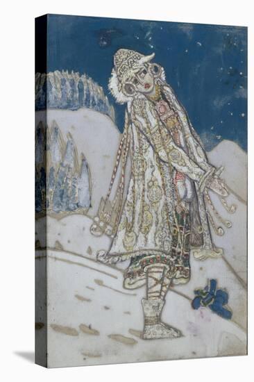 Costume Design for the Theatre Play Snow Maiden by A. Ostrovsky, 1912-Nicholas Roerich-Stretched Canvas
