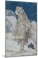 Costume Design for the Theatre Play Snow Maiden by A. Ostrovsky, 1912-Nicholas Roerich-Mounted Giclee Print