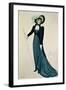 Costume Design for Tosca, from the Opera "Tosca" by Puccini-null-Framed Giclee Print