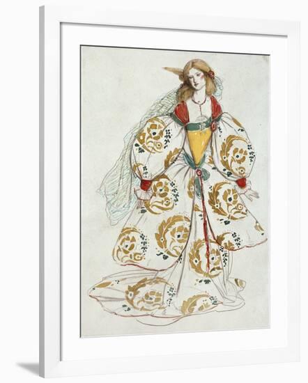 Costume Design-Charles Ricketts-Framed Giclee Print