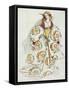 Costume Design-Charles Ricketts-Framed Stretched Canvas