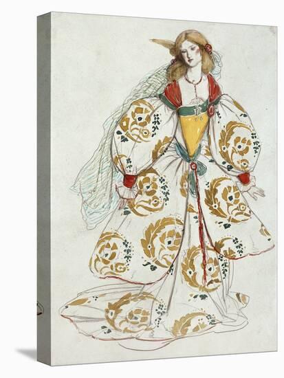 Costume Design-Charles Ricketts-Stretched Canvas
