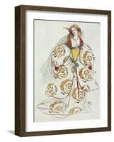 Costume Design-Charles Ricketts-Framed Giclee Print