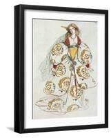 Costume Design-Charles Ricketts-Framed Giclee Print