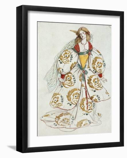 Costume Design-Charles Ricketts-Framed Giclee Print