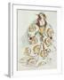 Costume Design-Charles Ricketts-Framed Giclee Print