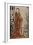 Costume du matin pour un portrait moderne-Gustave Moreau-Framed Giclee Print