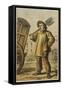 Costume, Dustman-HW Petherick-Framed Stretched Canvas