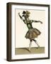 Costume for a Demon in "Armide" "Psyche" and Several Other Operas-Jean Baptiste Martin-Framed Giclee Print