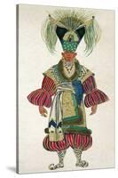 Costume for Barbizon in La Lampe d'Aladin-Leon Bakst-Stretched Canvas