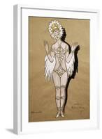 Costume for Devil's Wall, Opera-Bedrich Smetana-Framed Giclee Print