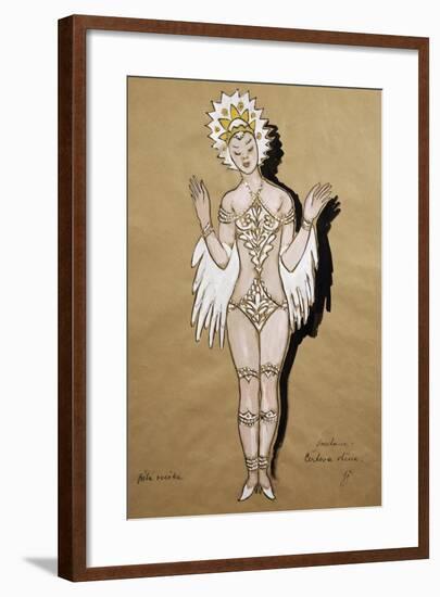 Costume for Devil's Wall, Opera-Bedrich Smetana-Framed Giclee Print