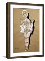 Costume for Devil's Wall, Opera-Bedrich Smetana-Framed Giclee Print