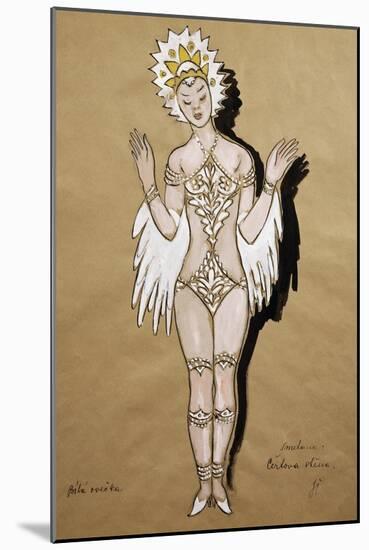 Costume for Devil's Wall, Opera-Bedrich Smetana-Mounted Giclee Print