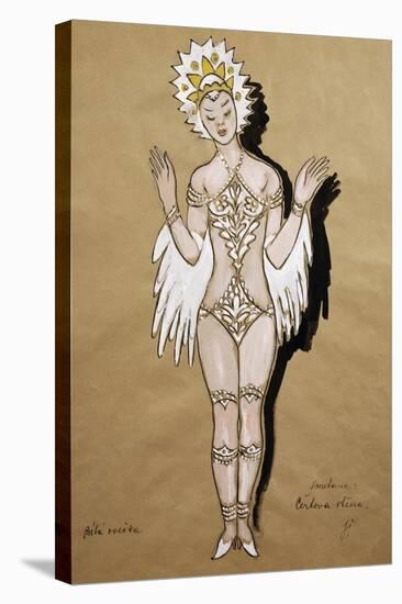 Costume for Devil's Wall, Opera-Bedrich Smetana-Stretched Canvas
