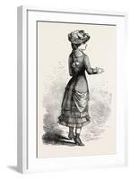 Costume for Girl of Ten, 1882, Fashion-null-Framed Giclee Print