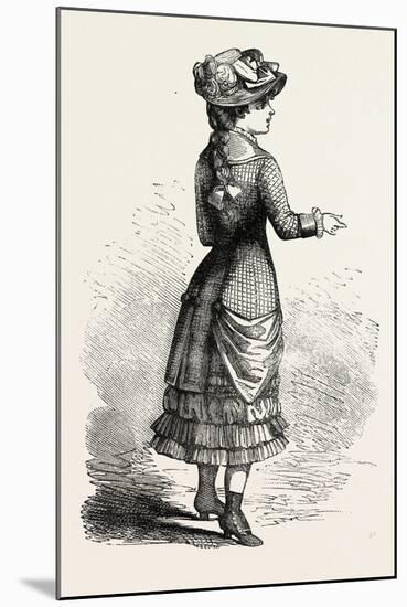 Costume for Girl of Ten, 1882, Fashion-null-Mounted Giclee Print