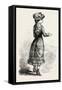 Costume for Girl of Ten, 1882, Fashion-null-Framed Stretched Canvas