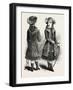 Costume for Girl of Ten Back and Front, Fashion, 1882-null-Framed Giclee Print