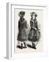 Costume for Girl of Ten Back and Front, Fashion, 1882-null-Framed Giclee Print