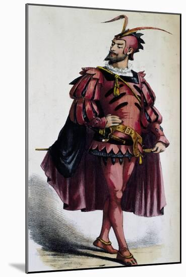 Costume for Mephistopheles, from Art of Disguise-Leonard Gaultier-Mounted Giclee Print