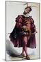 Costume for Mephistopheles, from Art of Disguise-Leonard Gaultier-Mounted Giclee Print