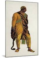 Costume for Venetian Pirate-Leon Bakst-Mounted Giclee Print