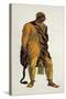 Costume for Venetian Pirate-Leon Bakst-Stretched Canvas