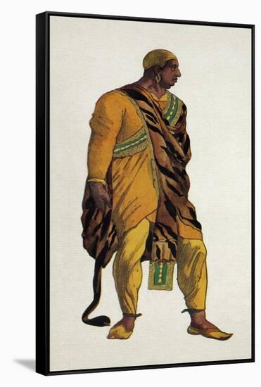Costume for Venetian Pirate-Leon Bakst-Framed Stretched Canvas