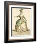 Costume for Venus in Several Operas, Engraved by the Artist, circa 1780-Jean Baptiste Martin-Framed Giclee Print