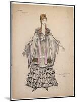 Costume For Violette in La Traviata, 1935-Konstantin A. Korovin-Mounted Giclee Print