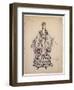 Costume For Violette in La Traviata, 1935-Konstantin A. Korovin-Framed Giclee Print