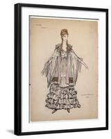 Costume For Violette in La Traviata, 1935-Konstantin A. Korovin-Framed Giclee Print