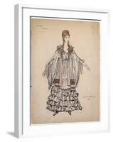 Costume For Violette in La Traviata, 1935-Konstantin A. Korovin-Framed Giclee Print