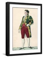 Costume, French Page 1800-null-Framed Art Print