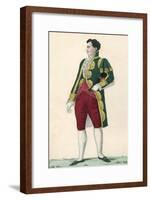 Costume, French Page 1800-null-Framed Art Print