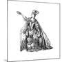Costume from the French Theatre-Moreau-Mounted Giclee Print