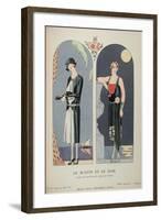 Costume Illustration by Georges Barbier-null-Framed Art Print