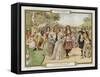 Costume in 1600 - the Court of Louis XIV-null-Framed Stretched Canvas