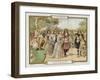 Costume in 1600 - the Court of Louis XIV-null-Framed Giclee Print