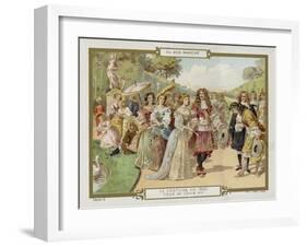 Costume in 1600 - the Court of Louis XIV-null-Framed Giclee Print