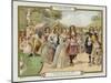 Costume in 1600 - the Court of Louis XIV-null-Mounted Giclee Print