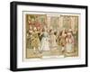 Costume in 1700: Dancing the Minuet-null-Framed Giclee Print